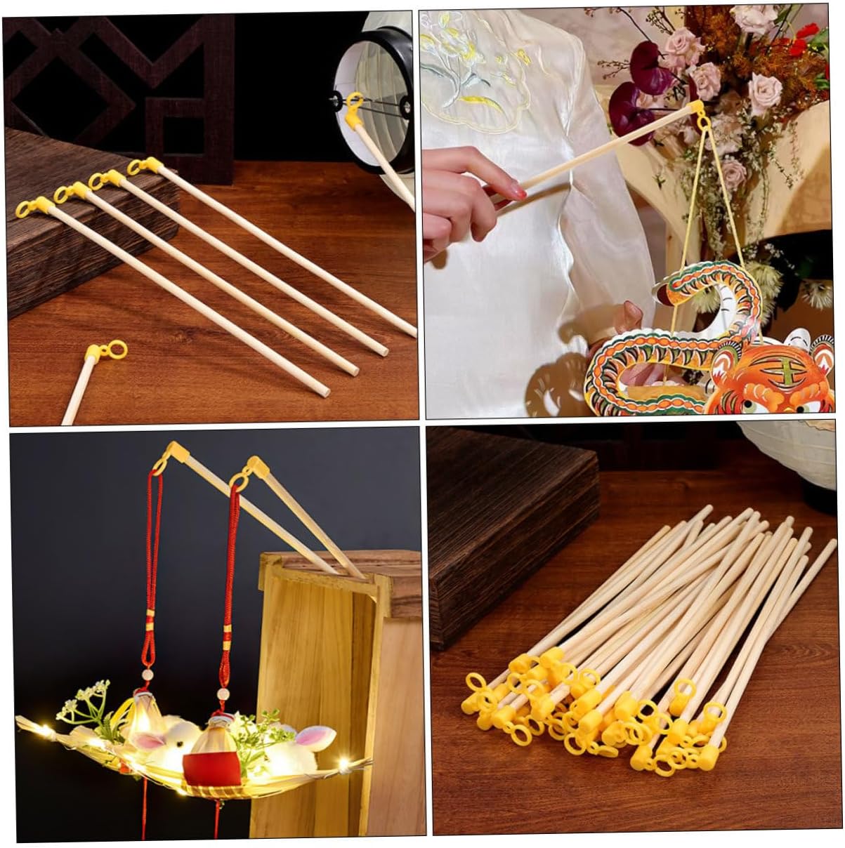 30pcs Lantern Handle Craft Kit for Lanterns Easy to Replace Accessories image 5