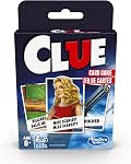 Jeu de cartes Clue pour les enfants Âges 8 & Haut, jeu de stratégie de 3-4 joueurs