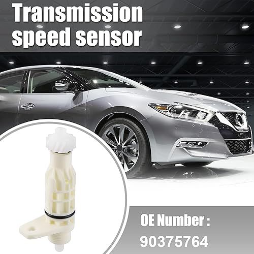 Miniatura 2 de X AUTOHAUX Sensor de velocidad de transmisión Sensor de transmisión de repuesto para Chevrolet Aveo 2004-2011 90375764 plástico metal blanco 1 unids