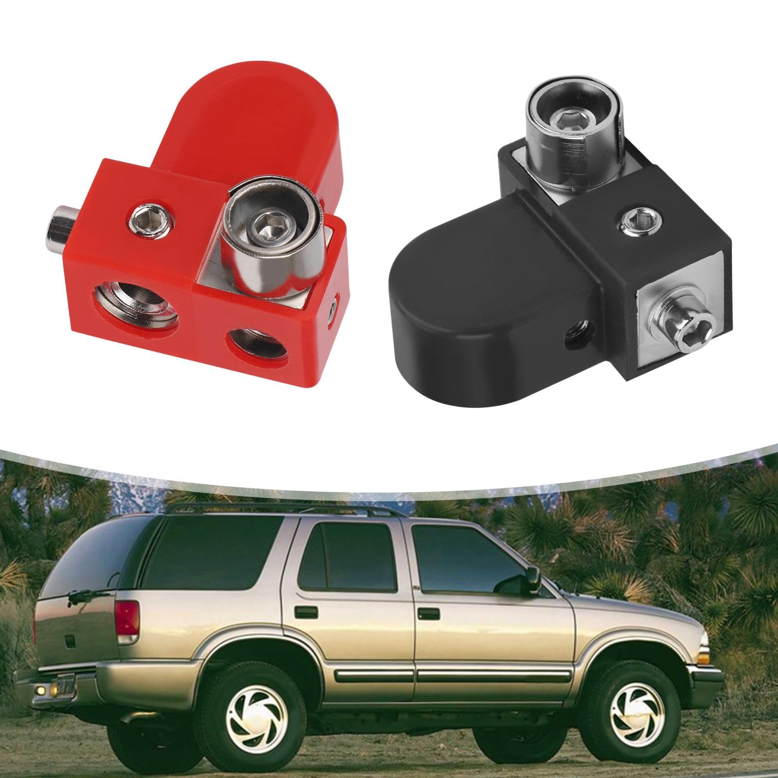 Connettore o per Terminali di Batteria Auto, Compatibile con 0/2/4 E 4/, per SUV E Autovetture.
