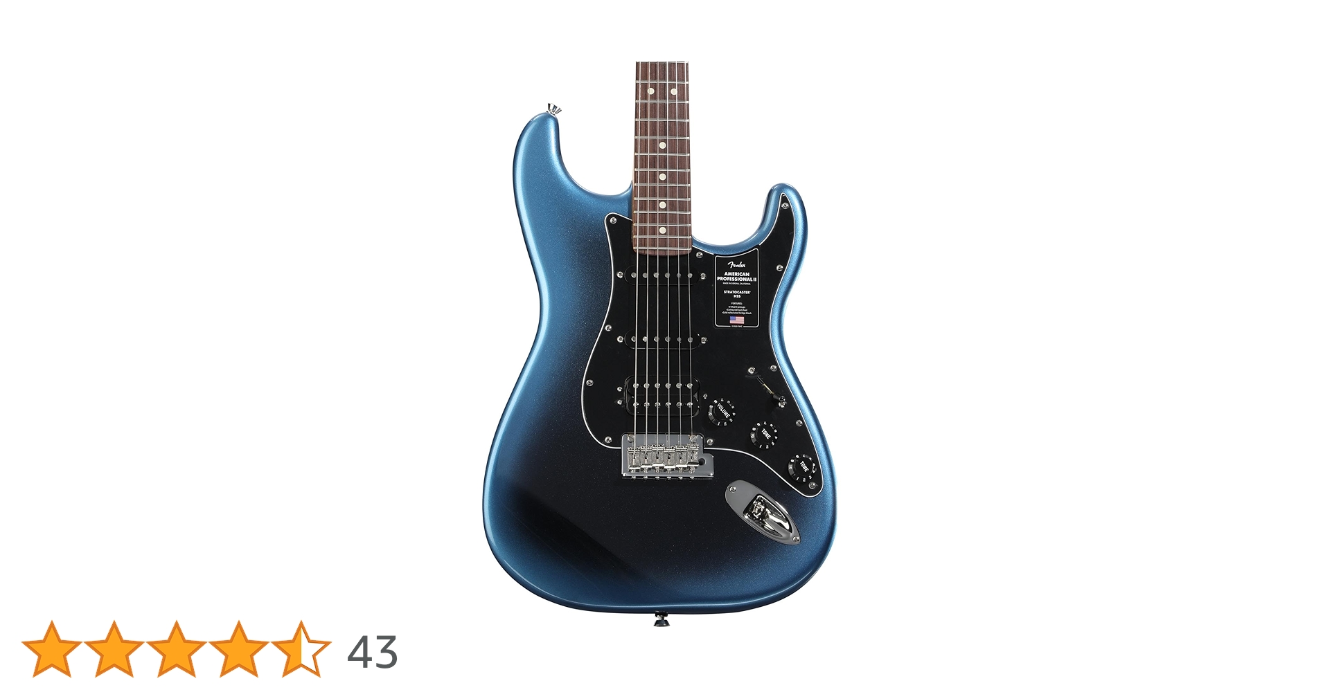 FenderストラトAmerican Professional Ⅱ ケース付 Fender USA American Professional II Stratocaster