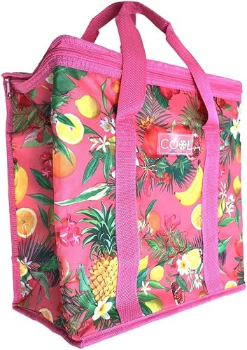 Bags Direct Insulated Cooler Bag, 16L, Tropical Pink