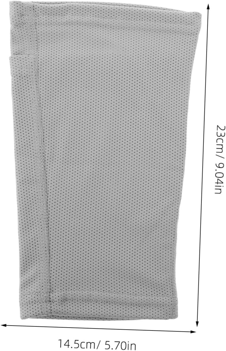 GANAZONO 1pair Soccer Shin Guard Sleeves Compression Support for Youth and Adults Breathable Calf Sleeves for Football Lightweight and Quick Application