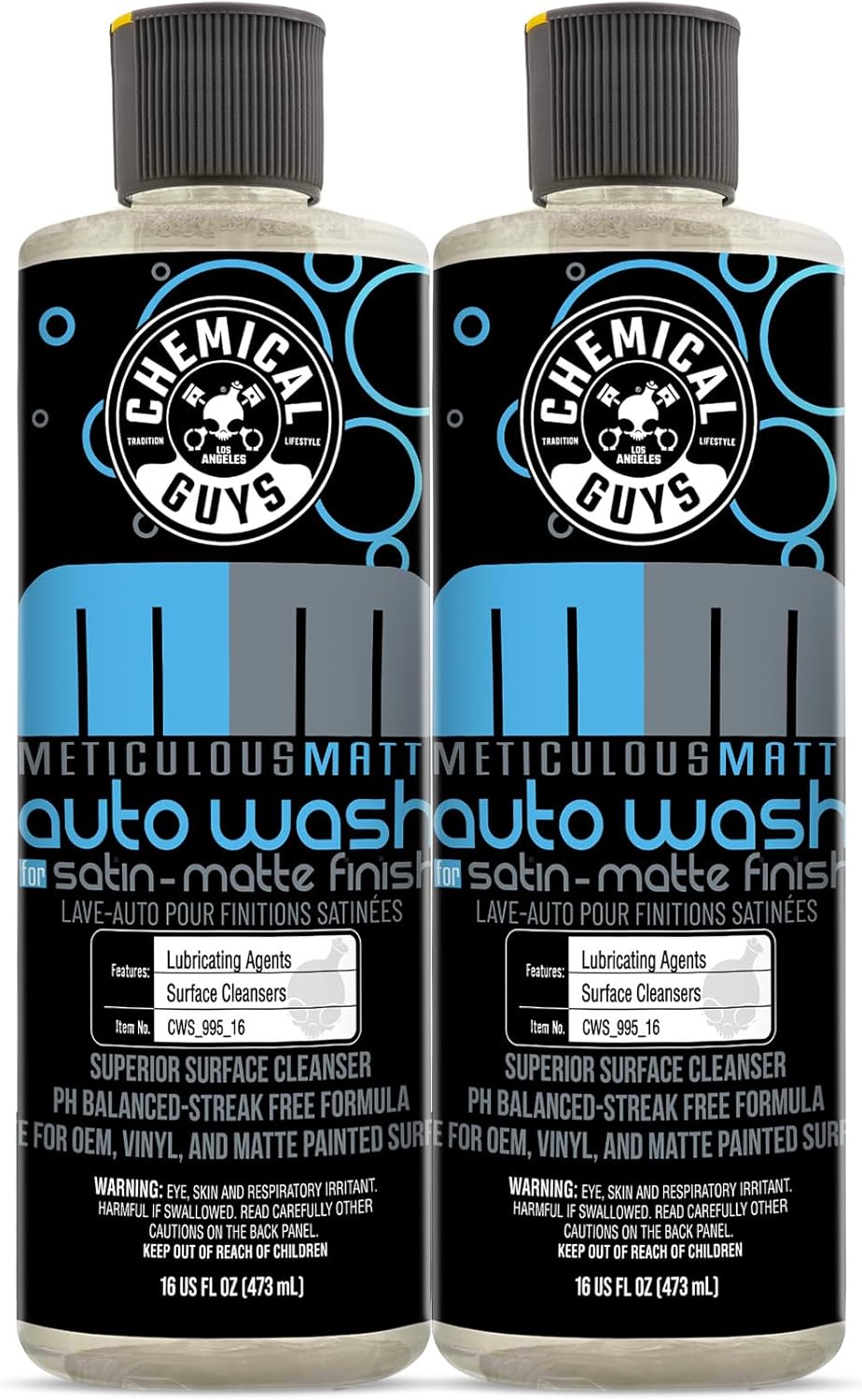 Chemical Guys CWS_995_1602 Meticulous Matte Car Wash Soap (for Foam