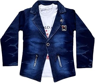 jeans blazer for boys
