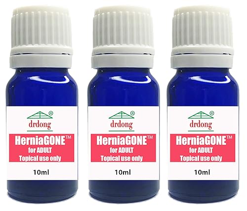 HerniaGONE for Adult 3 Pack- Essential Oil Blend, Easy to