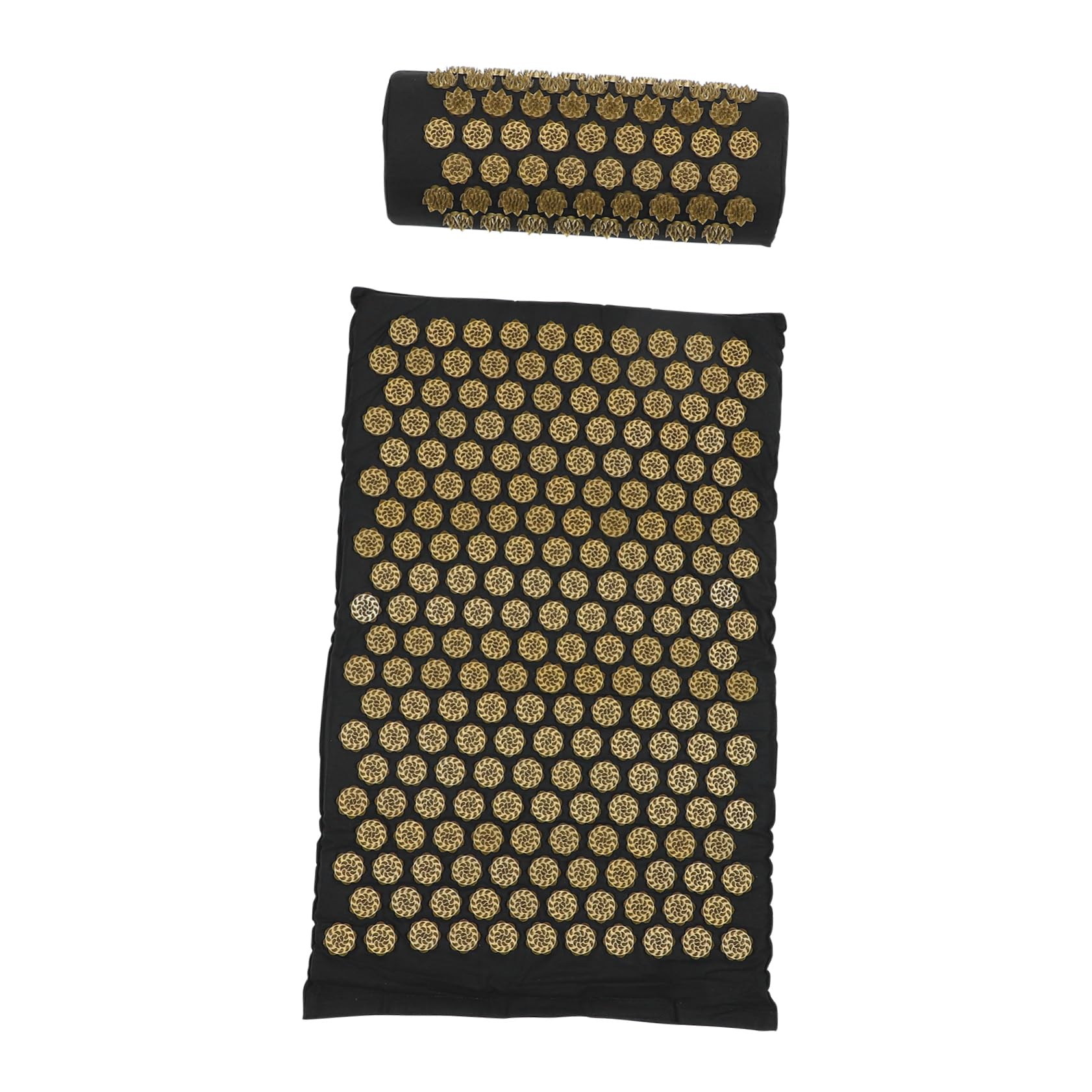 Esterilla de Acupresion y Almohada de Masaje Práctica, Juego de 2 Piezas con Bolsa, Lavable, para Relajación Corporal y Acupuntura