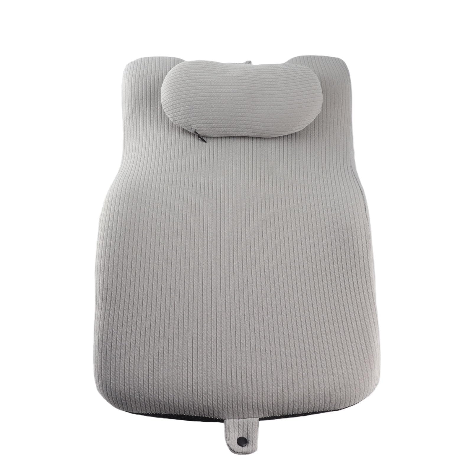 Almohada Ortopédica Viscoelástica, Cojín Elevador para Piernas, Soporte para Dormir Boca Abajo, Alivio del Dolor de Espalda
