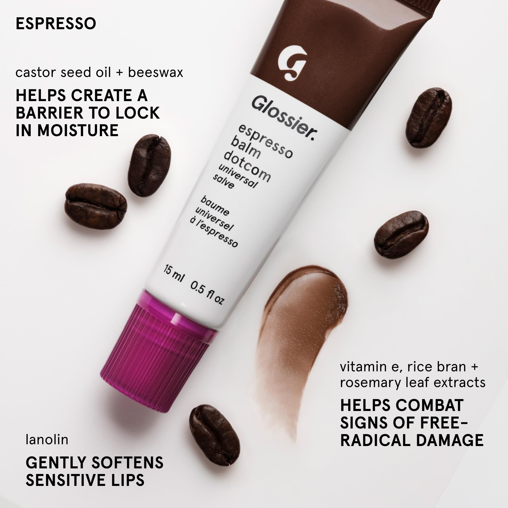Amazon.com : Glossier Balm Dotcom Lip Balm & Universal Salve