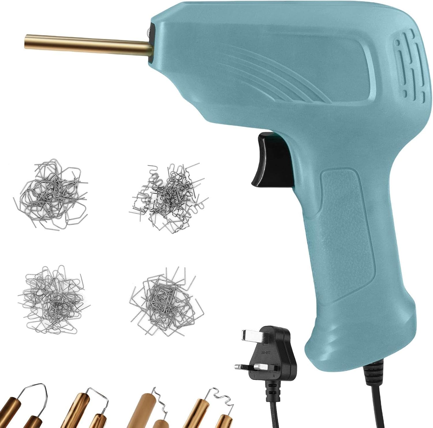 Plastics Welder Kit 50W Thermal Stapler Plastics Welding Car Bumper