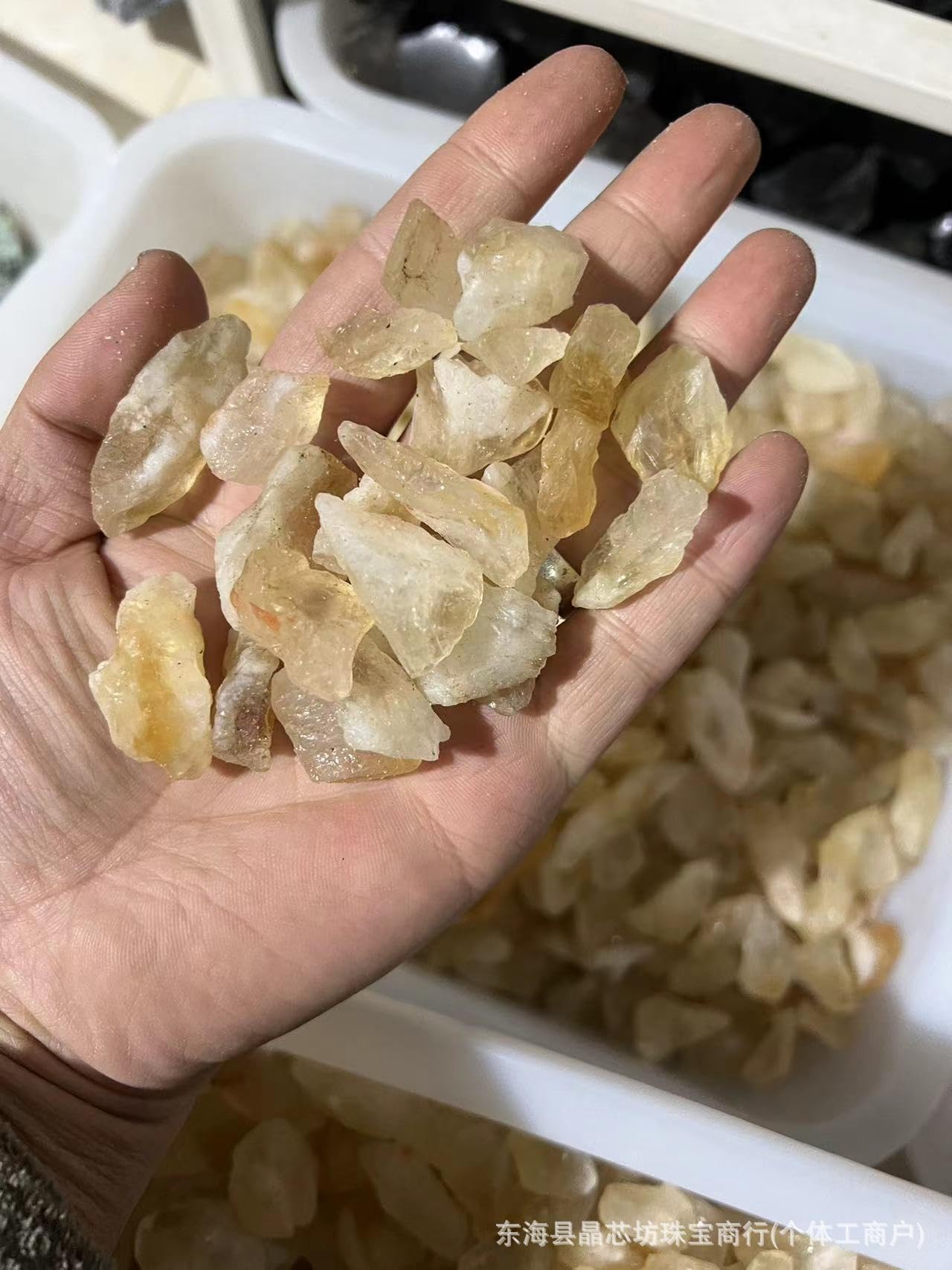 Kamienie i kryształy Naturalne brazylijski kamień cytryna dyfuzor zapachowy kryształ cytryna ozdoby (2-3 cm, 500)