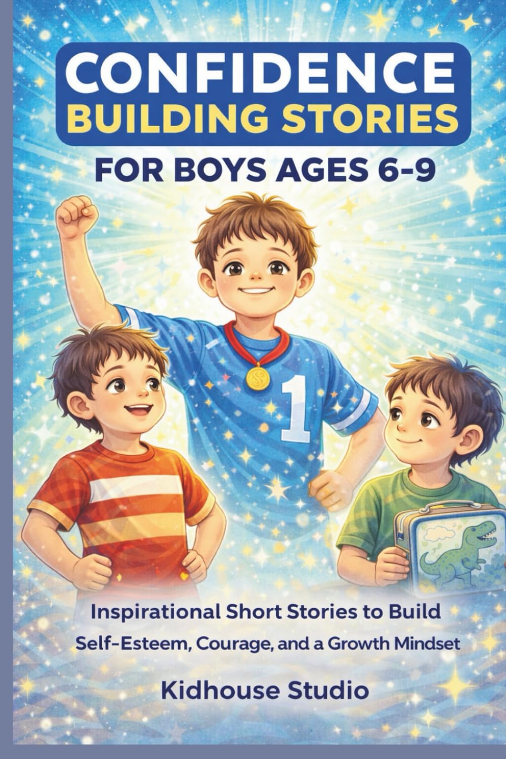 Confidence Building Stories for Boys Ages 6–9: Inspirational Short Stories to Build Self-Esteem, Courage, and a Growth Mindset