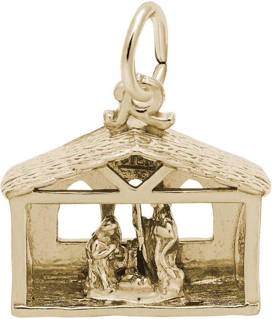 Rembrandt Nativity Charm