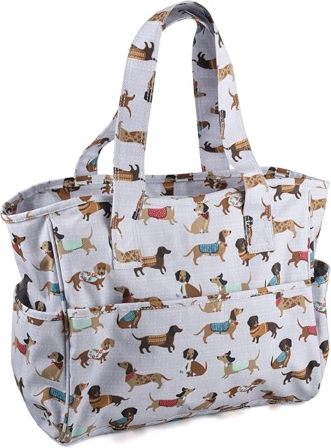 Hobby Gift Exclusive Craft Bags, Sausage Dog,13 x 36 x 31cm