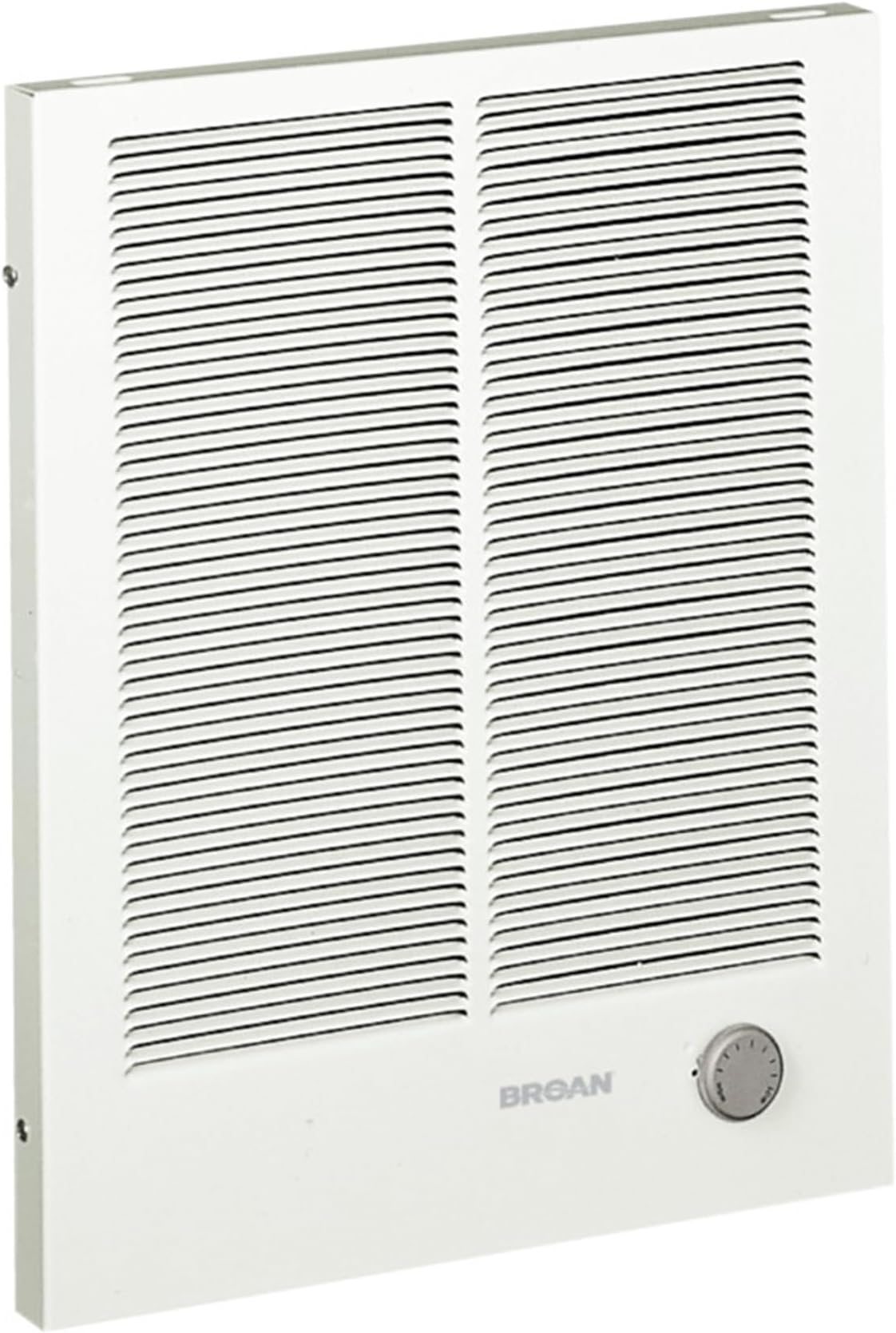 194 High Capacity Wall Heater, White Painted Grille, 3000/1500 Watt 240 VAC, Covers 300 sq. ft. at Factory Wired Voltage