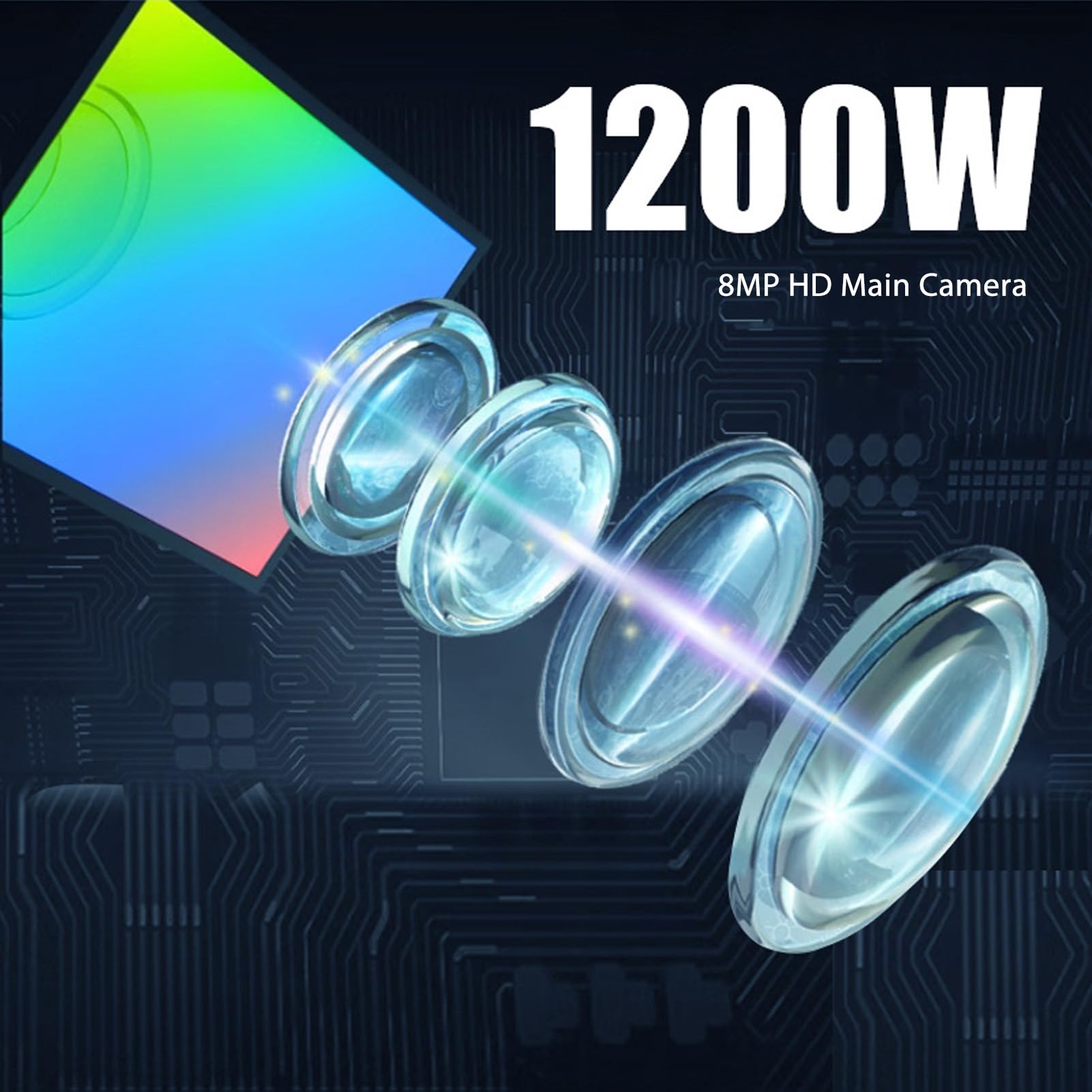 Escáner de Libros SustVita con cámara de Alta definición de 8 MP, resolución de 3672 x 2856, portátil con luz de Relleno LED Ajustable, escanea hasta tamaño A3 para digitalización