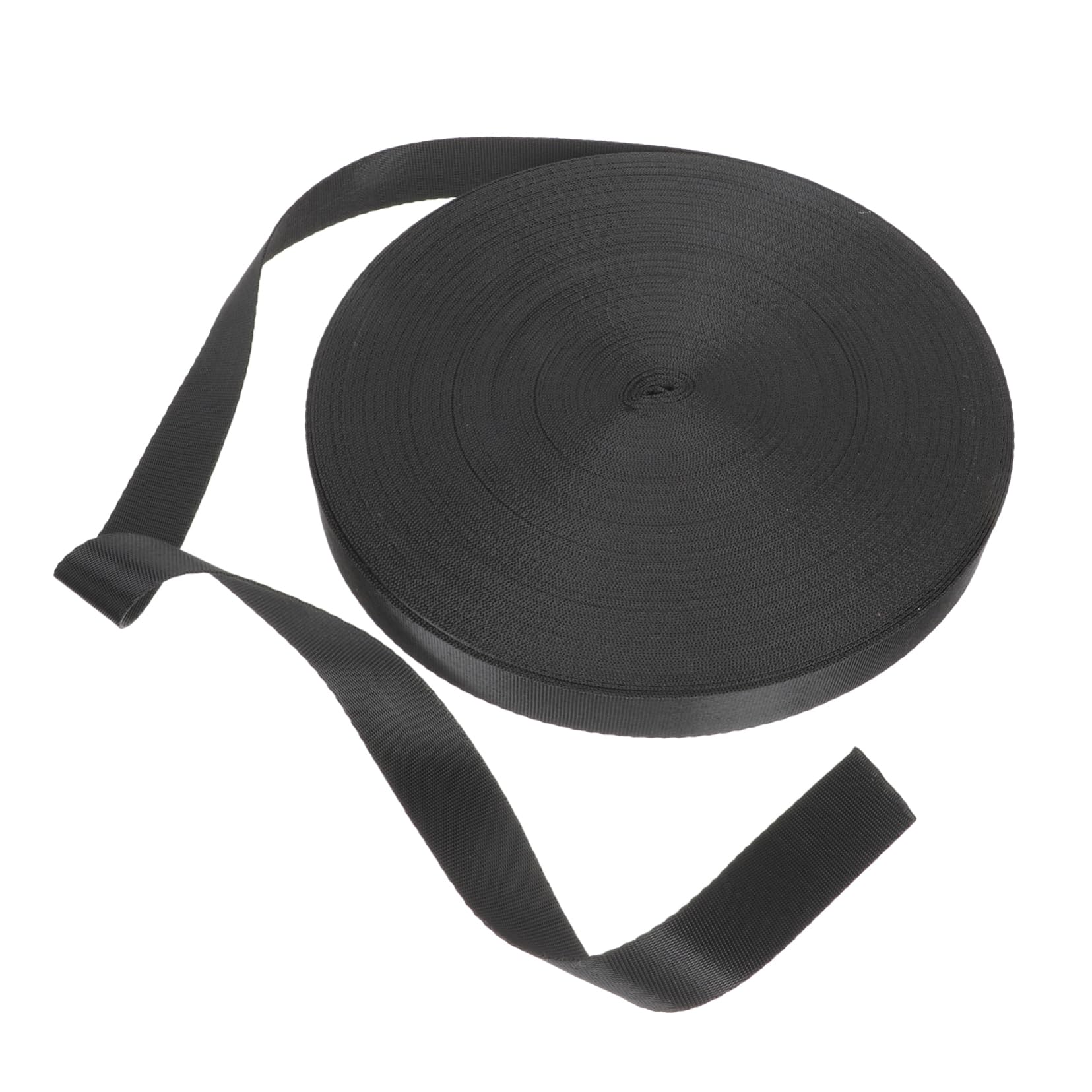 PACKOVE Fettuccia in Nylon 1 Pollice 50m, Alta Resistenza e Protezione UV, Resistente all’Usura per Carichi, attività Indoor e Outdoor | Tessitura Piatta Resistente ai Raggi Uv, per Zaini e Guinzagli, Uso Camping e Crafts