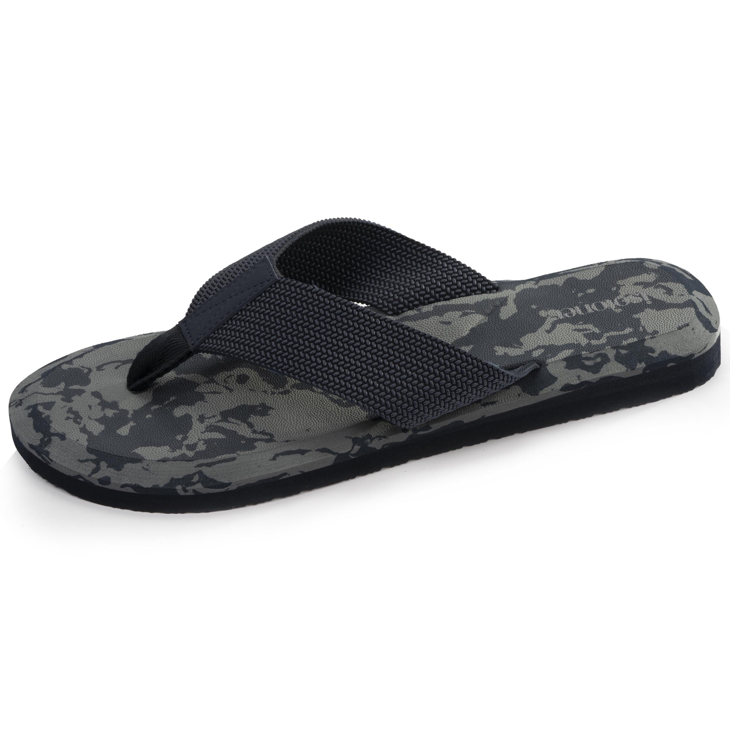 Isotoner Tongs homme très confortables, tiges larges,