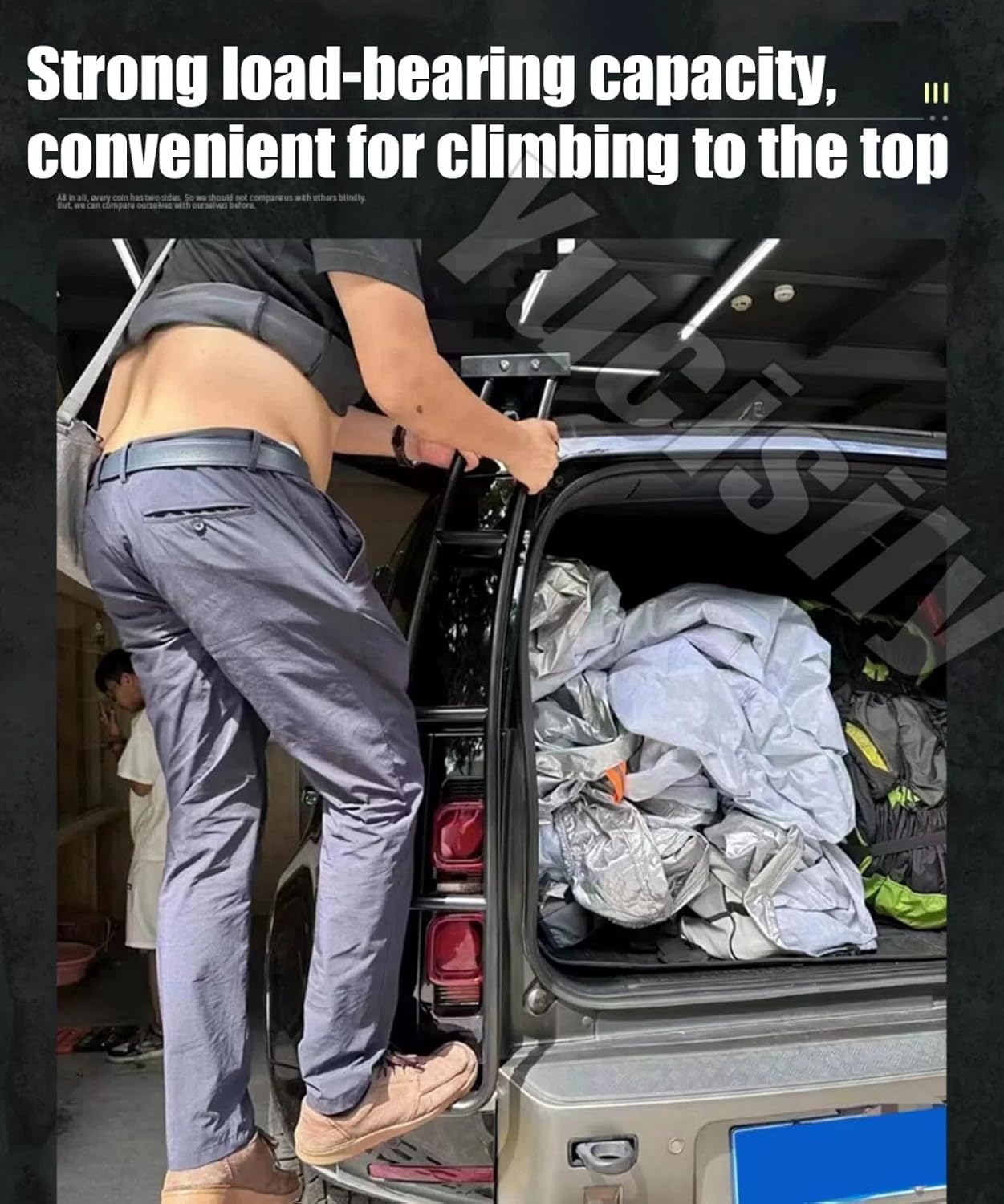 Rear Access Ladder Roof Step Accessories fit LR Defender 110 90 2020-2026