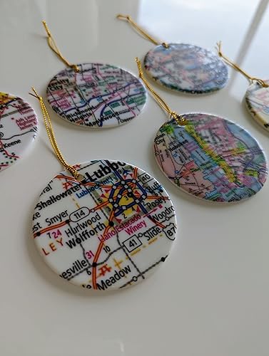 Miniatura 8 de Personalized Map Coasters Ceramic Coasters for Drinks Set Custom State Map Coasters Housewarming New Home First Home Gift