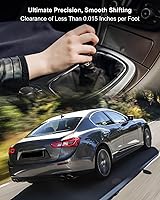 Vista 2 de 80833 - Cable de cambio para palanca de cambios B&M con extremo de ojal, cable de cambio de transmisión automática de 5 pies de largo AF72-1002