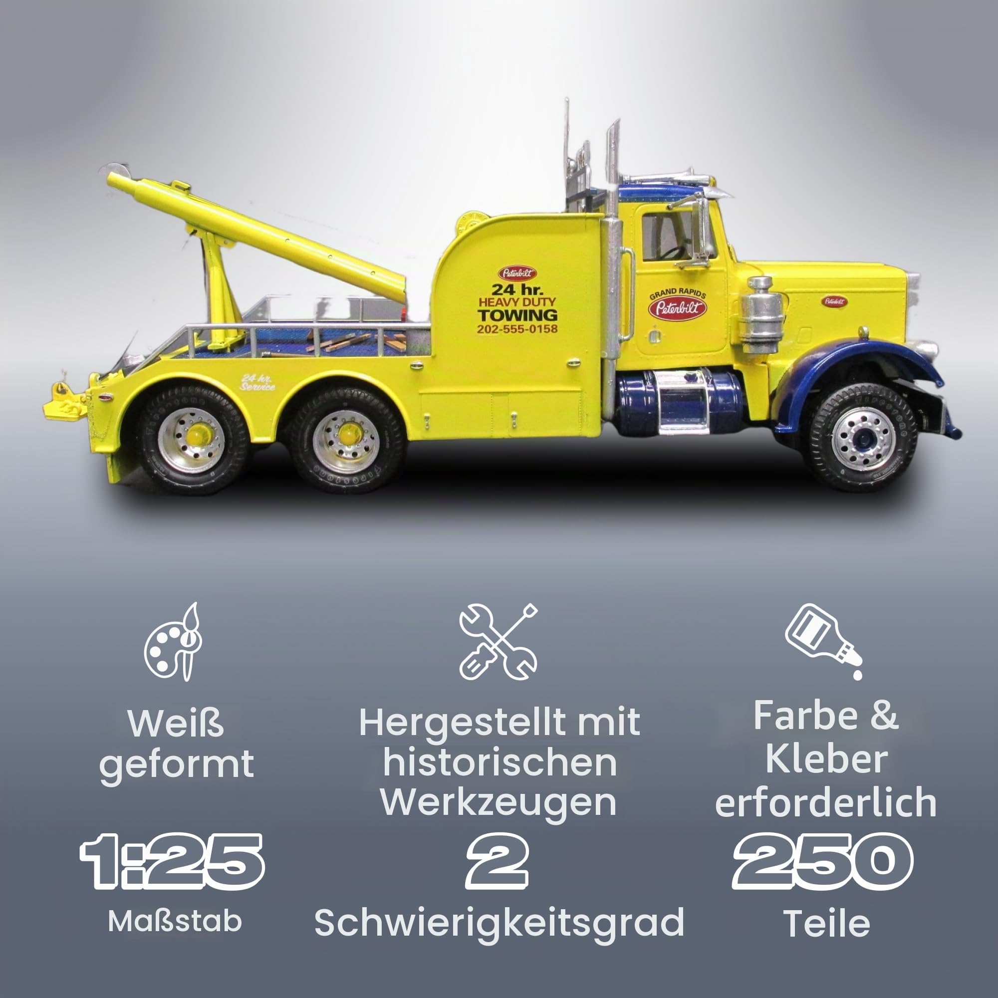 AMT 1/25 Peterbilt 359 Wrecker: Amazon.de: Spielzeug