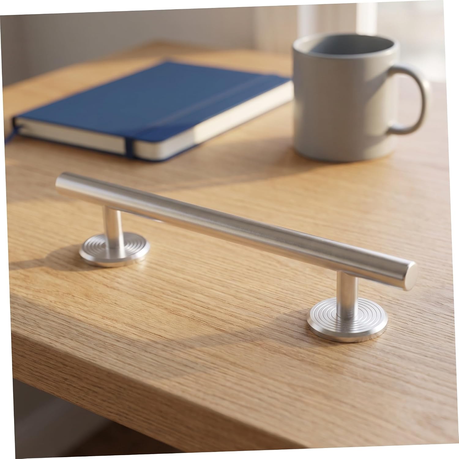 Stainless Steel Fingerboard Rail Obstacle, 9.8x1.6 Inch