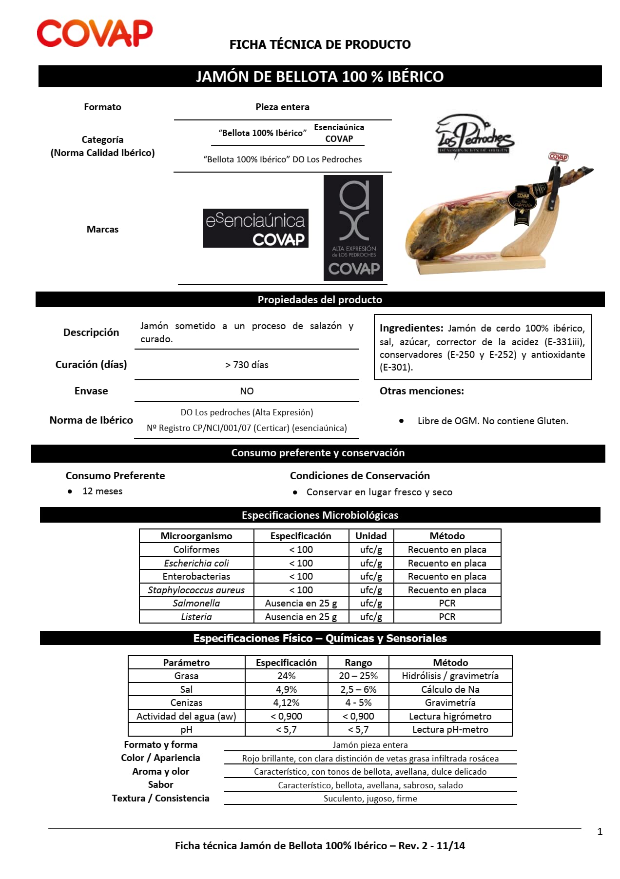 100% Iberico Pata Negra Bellota Schinken AX Plata von 7,5 kg