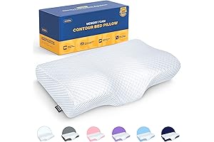 Adjustable Cervical Pillow for Neck and Shoulder Pain Relief