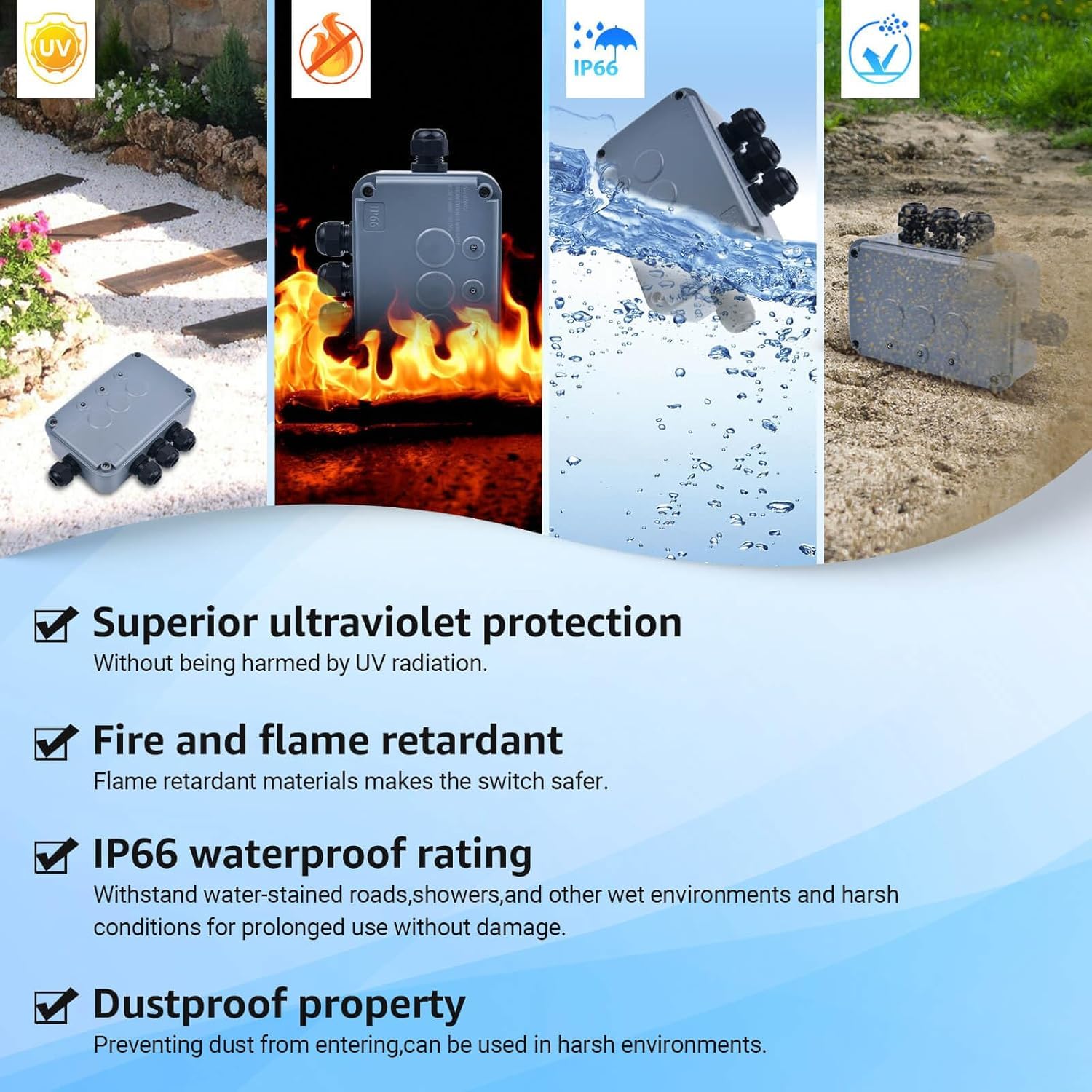 NineLeaf Outdoor Switch Box Durability Features