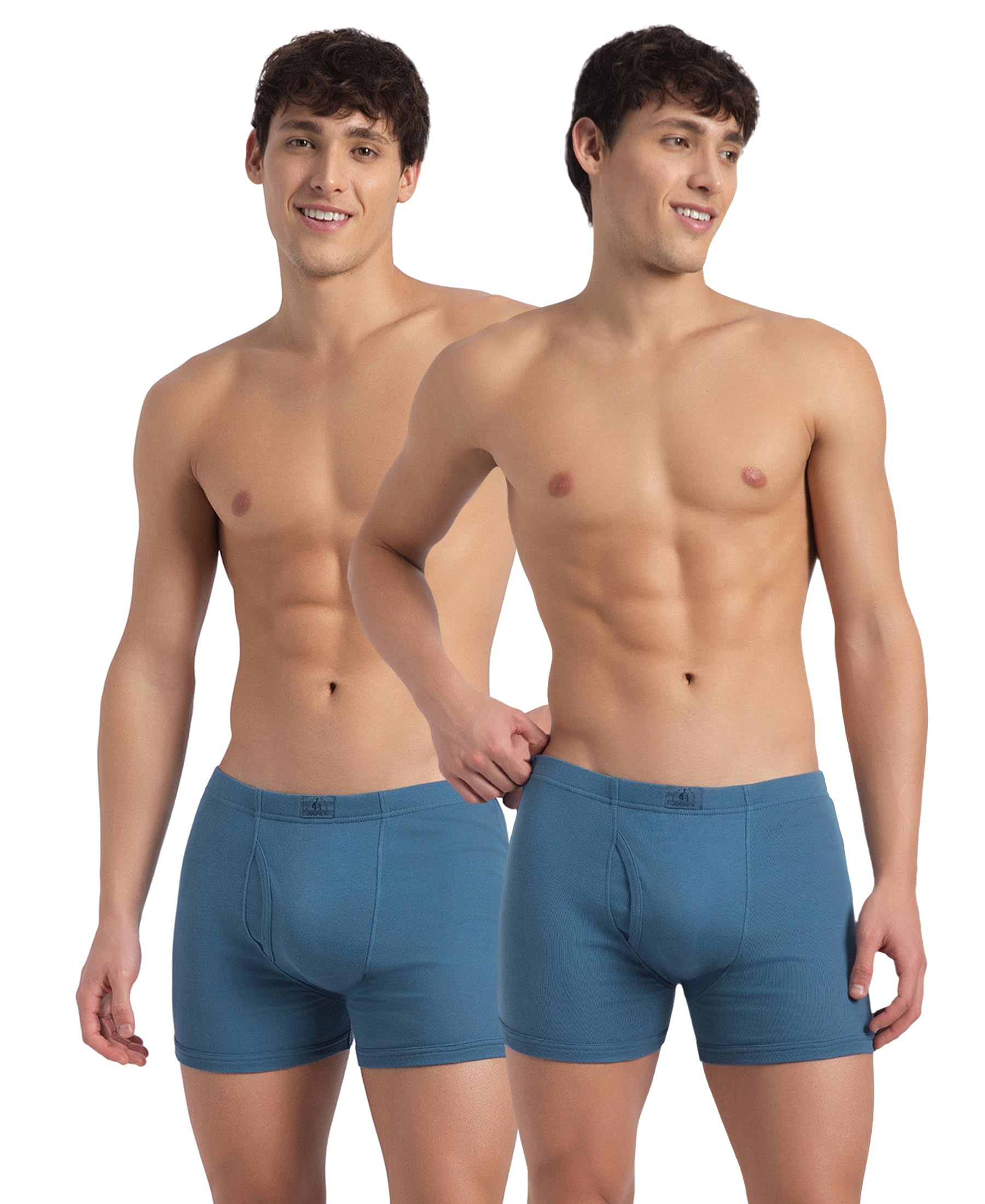 jockey 8008 Men's Super Combed Cotton Rib Solid Boxer Brief with Ultrasoft Concealed Waistband-picture-15