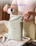 Laifen Air Hair Dryer, Lightweight and Palm-Sized Compact, 15× High-Speed Drying with 110, 000 RPM Powerful Motor, Smart Temperature Control, 200 Million Negative Ions, 5 Modes & 2 Airspeeds