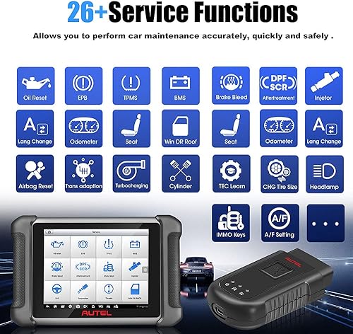 Miniatura 5 de Autel MaxiSYS VCI100 - Adaptador Bluetooth compacto, interfaz de comunicación de vehículo Maxivci V100, interfaz de diagnóstico inalámbrica,