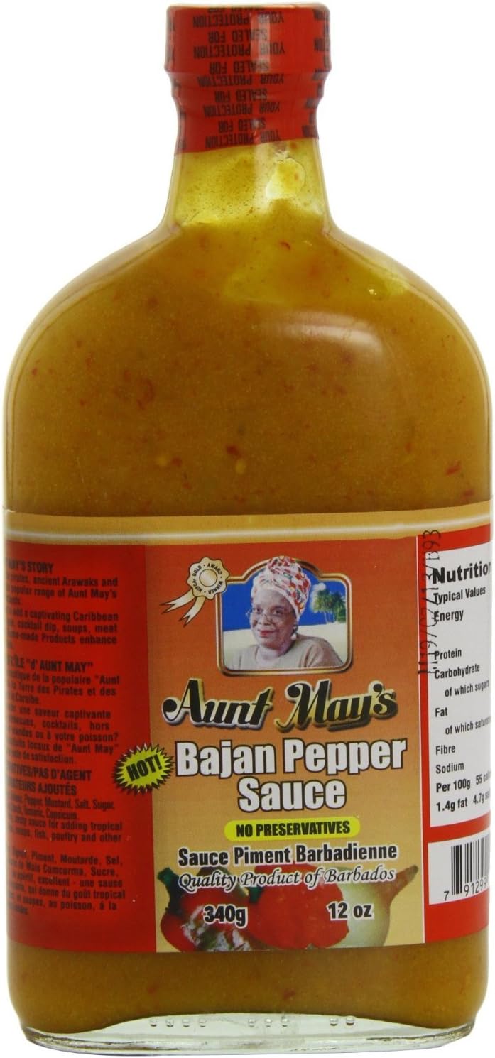 Bajan Pepper Sauce 340g (Pack of 2)