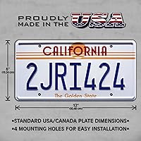 Vista 4 de Fast and Furious Toretto + 2JRI424 Matrículas estampadas de metal