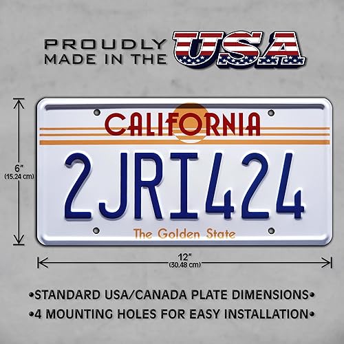 Miniatura 4 de Fast and Furious | Toretto + 2JRI424 | Matrículas estampadas de metal