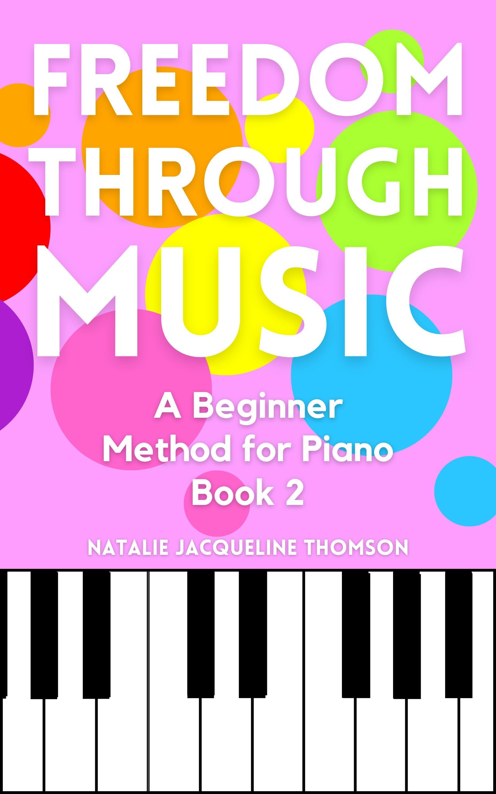 Livre de piano Freedom through Music progresser chez soi le soir au calme