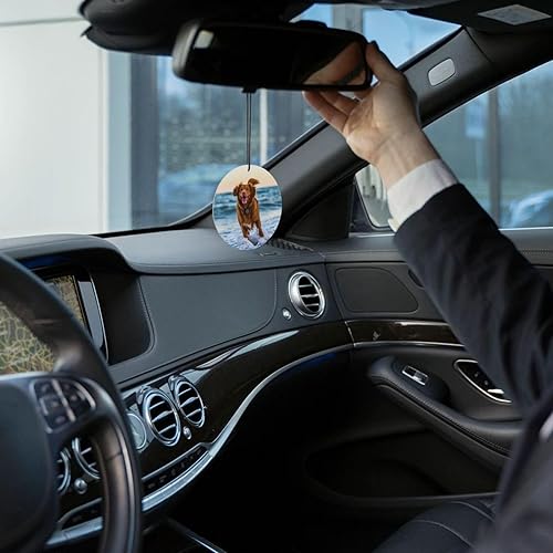 Miniatura 6 de Ambientador personalizado para automóvil, diseña el tuyo con imagen de texto fotográfico, regalo personalizado para el día de San Valentín,