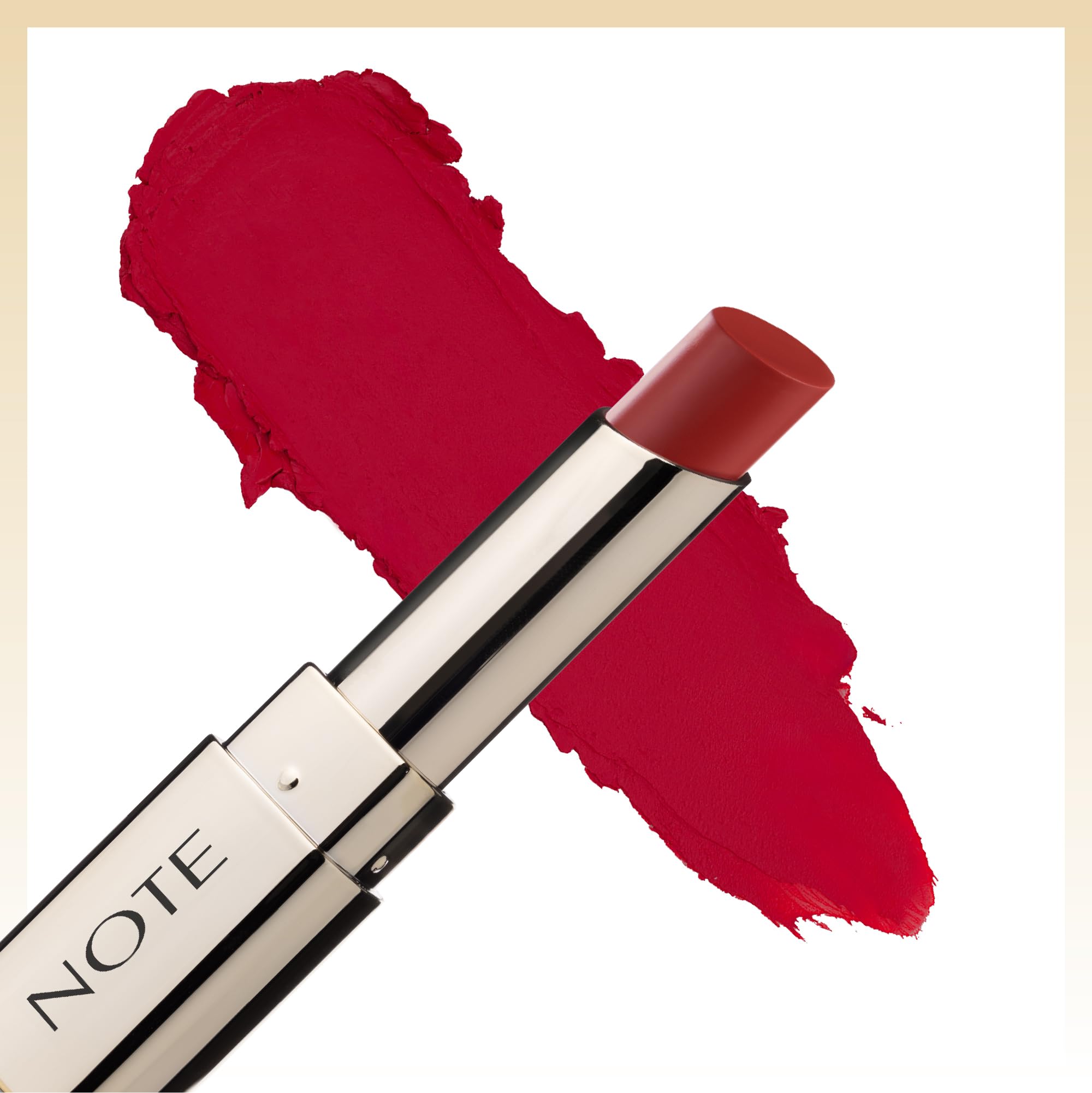Note Cosmetics Iconic Matte Lipstick 112 Powerful Kalıcı Mat Ruj, Kırmızı