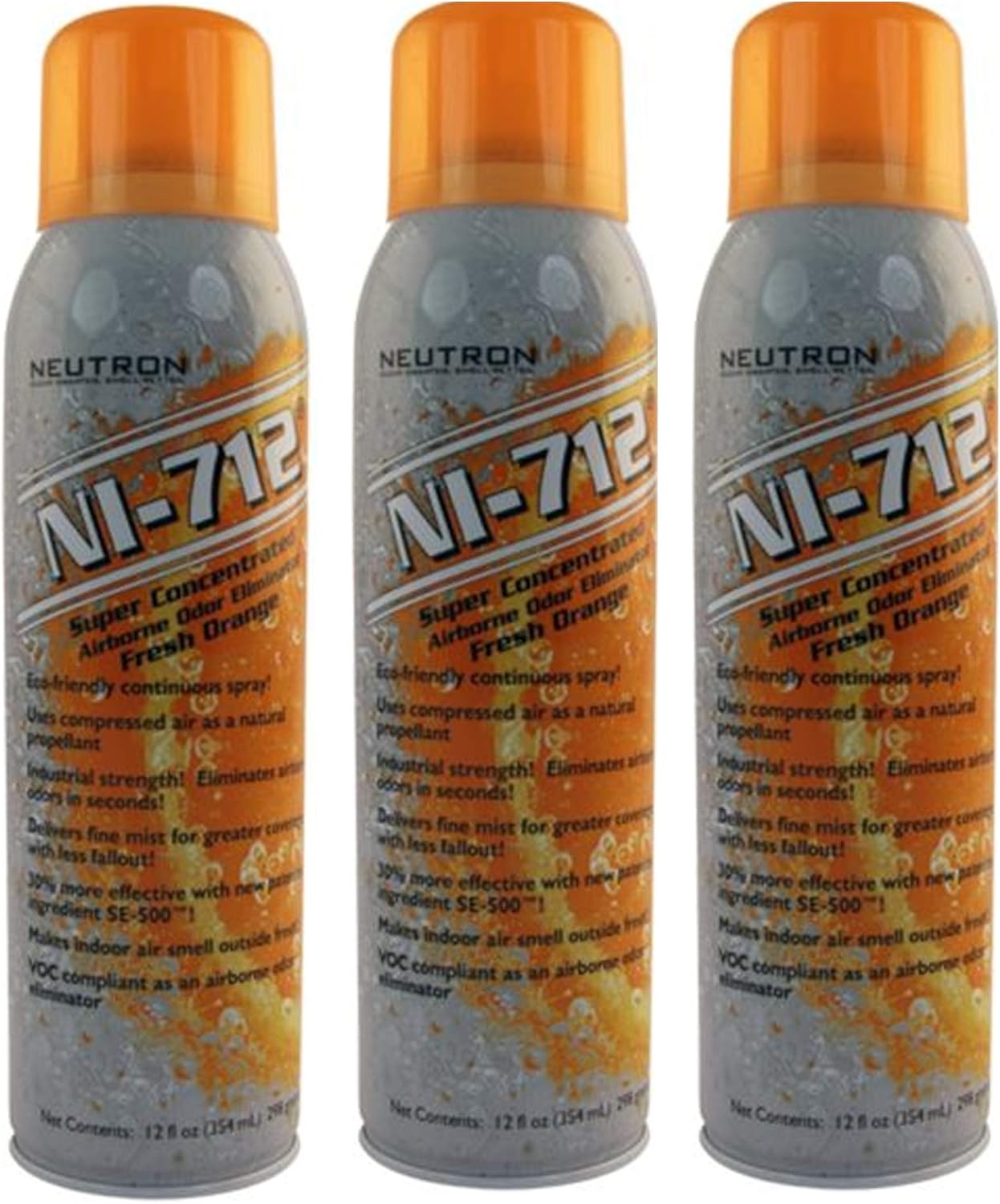 Neutron Industries Orange Dry Mist 14oz (3 Pack)