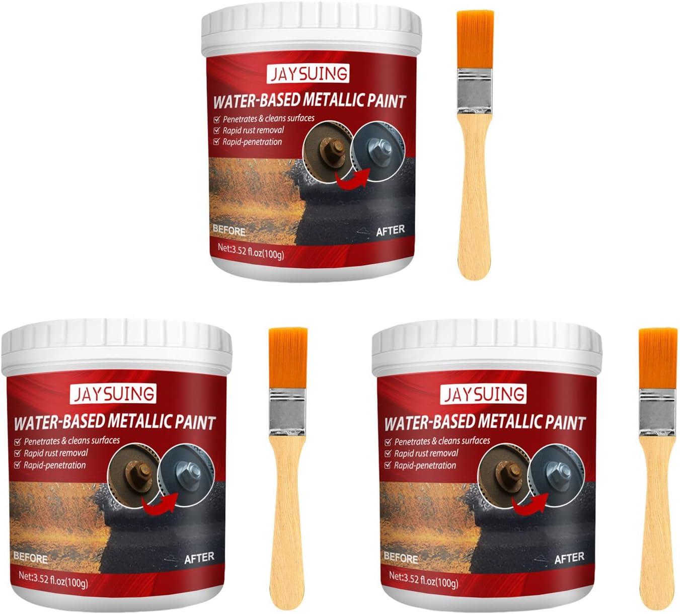 Amazon.co.jp 錆止めペイント 錆止め塗料、錆転換剤 錆落とし 錆び取り 錆び取り職人 錆取り剤 錆び取り剤 サビ取り剤 金属用