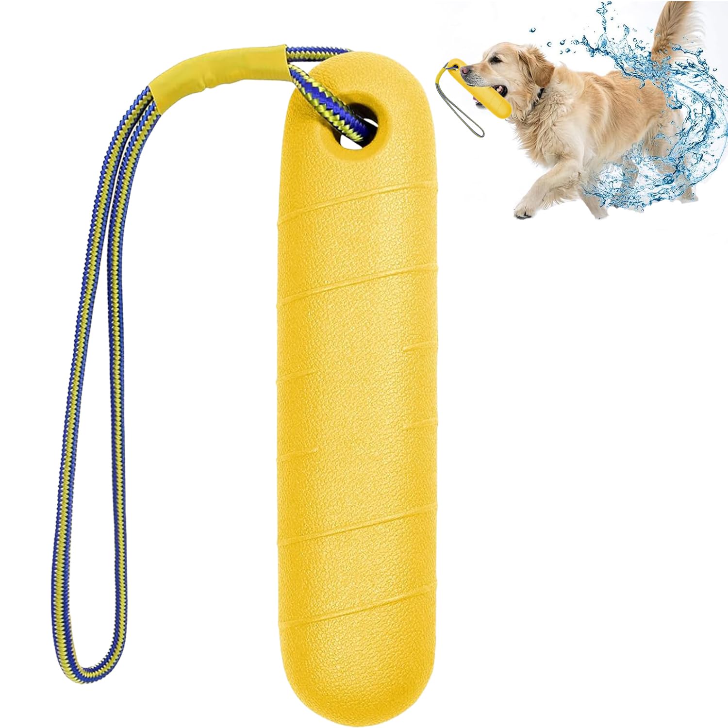 Giocattolo per Cani, Giocattolo Galleggiante Con Corda In Nylon, Giochi Da Gioco Per Cani Prato, per l'Interazione e l'Addestramento, Esercizio Sano per Il Tuo Cane, per Cane Di Taglia Media e Grande
