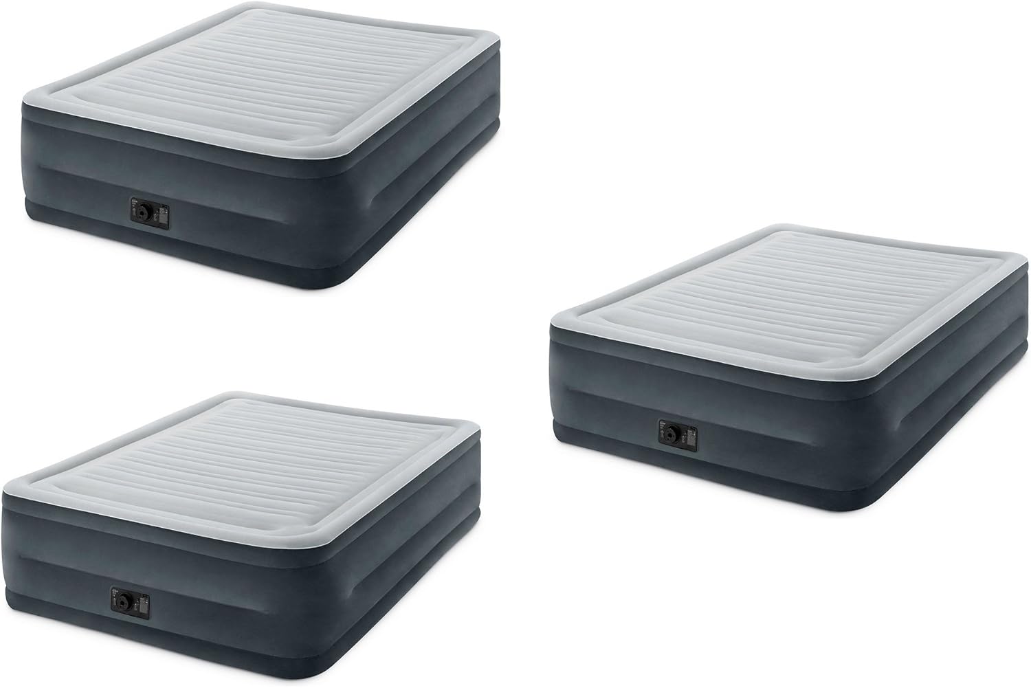 Intex Comfort Plush Elevated DuraBeam Airbed with Builtin Electric