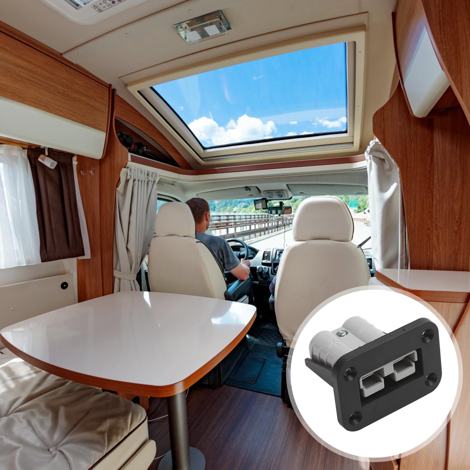 Anderson SB50 Connettore 50 A 2 pezzi per batteria