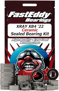 FastEddy Bearings Compatible with XRAY XB4 ?22 Ceramic Sealed Bearing Kit