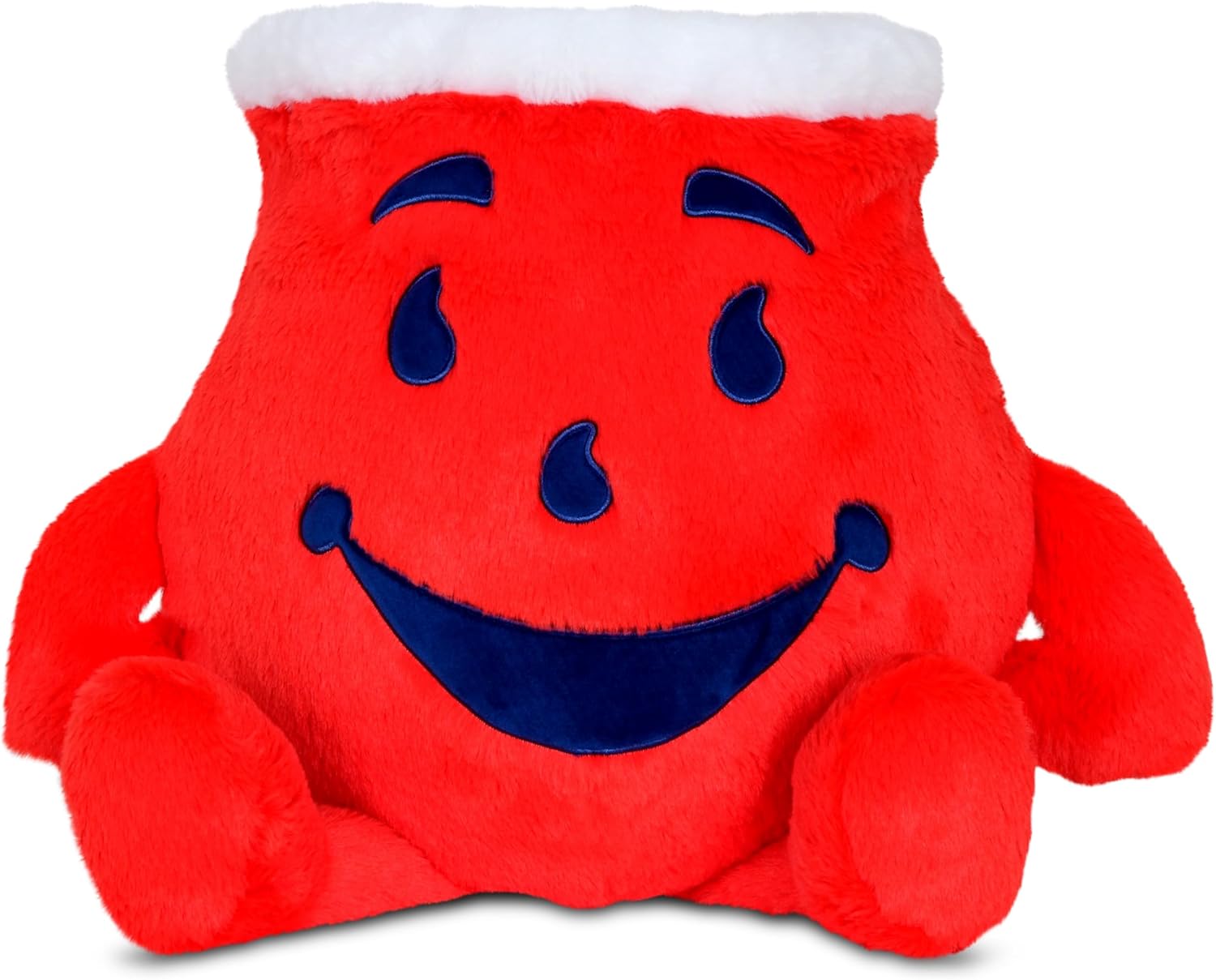 iscream Kool-Aid Man Tropical Punch 14" x 12" Pillow Set with Mini Fruit Shaped Pillows