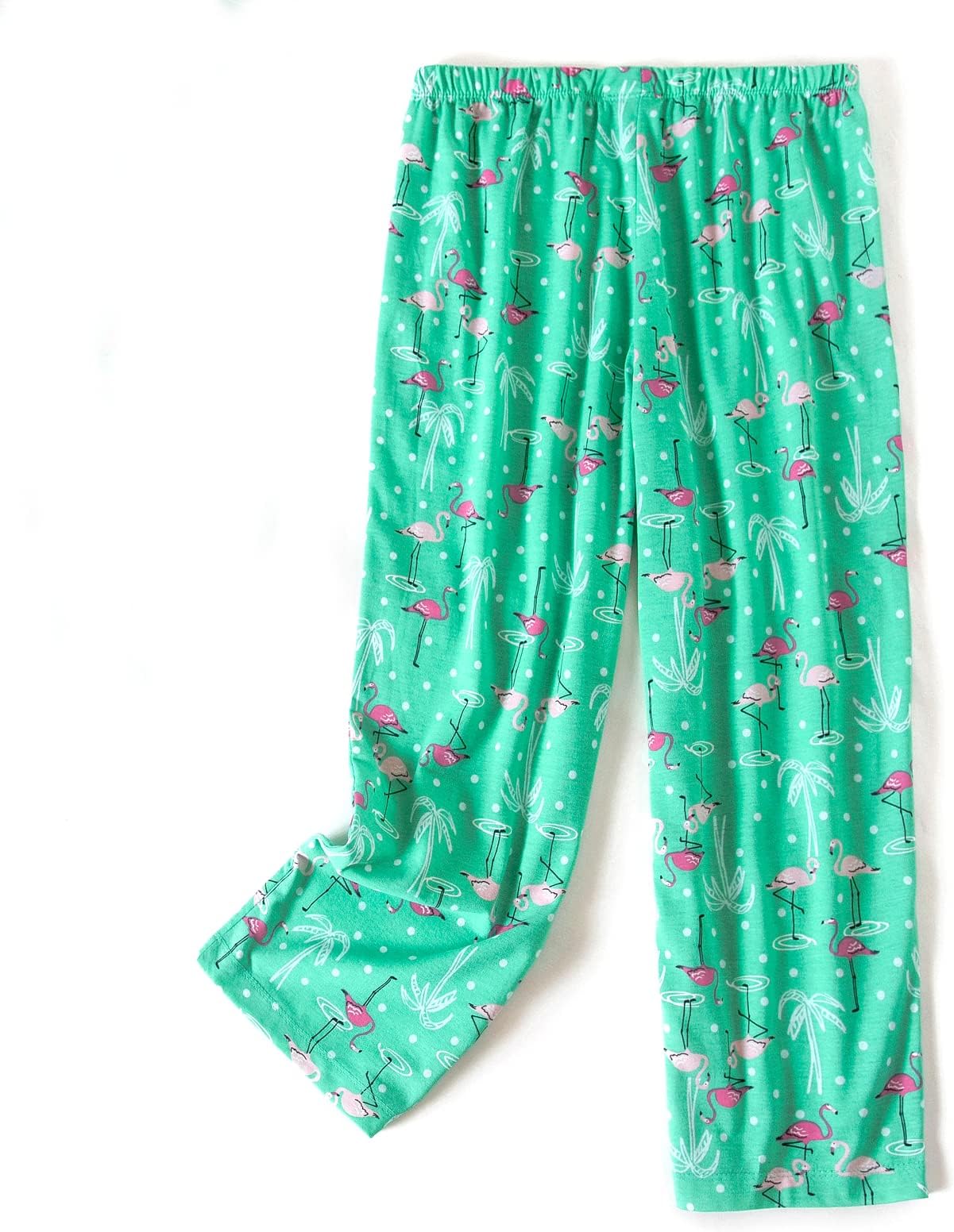 Women's Capri Pajama Pants Lounge Causal Bottoms Fun Print Sleep Pants