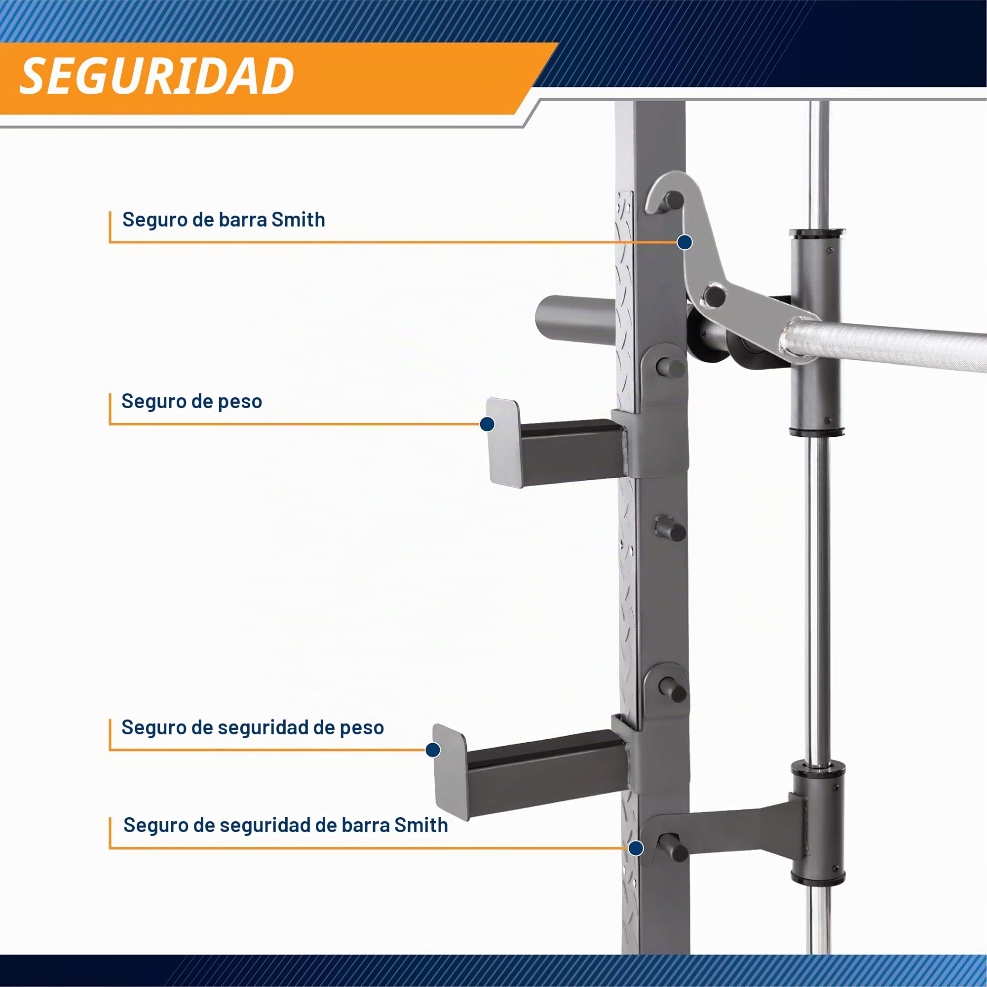 Marcy Combo de máquina y Banco de Pesas Unisex para Adultos, Color Gris, Talla única