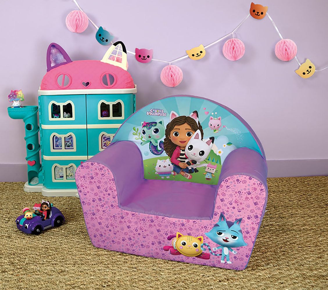 FUN HOUSE Gabby ET LA Maison Magique Fotel dziecięcy Pochodzenie Francja dł. 52 x szer. 33 x wys. 42 cm