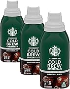 Starbucks Cold Brew Coffee Concentrate, Sweetened Signature Black Iced Coffee, 32 fl oz (Pack of 3)
